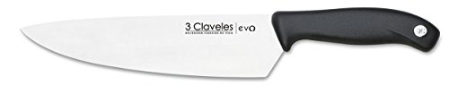 3Claveles Evo - Cuchillo para cocinero, 20 cm, 8 pulgadas